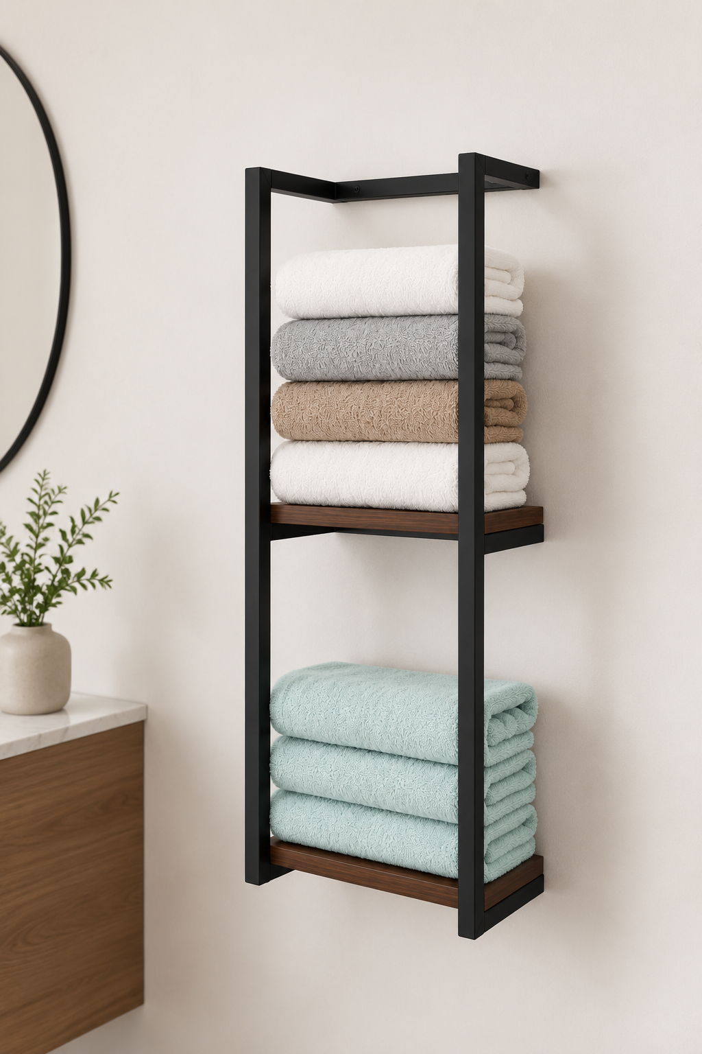 Wall Mounted Towel Rack Loxevi