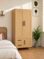 Farmhouse Wardrobe Closet Loxevi