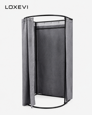 Freestanding Changing Room with Curtain Loxevi