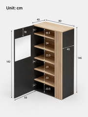 Display Storage Cabinet Loxevi