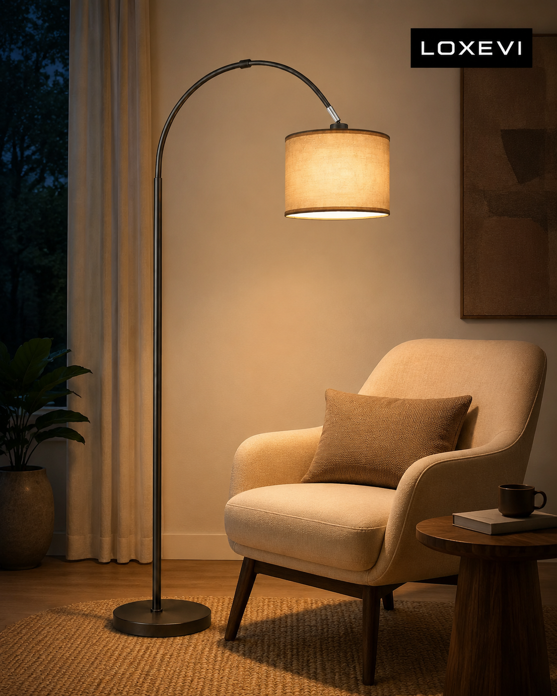 Scandinavian Fish Shaped LED Lamp 12W Loxevi