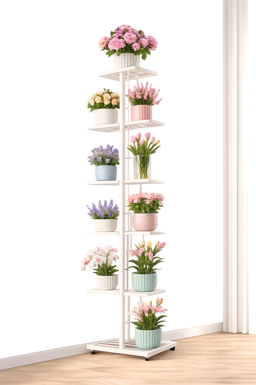 Multi Tier Metal Plant Stand Loxevi