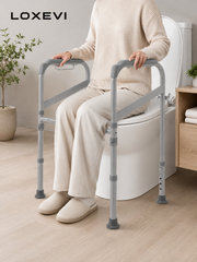 Adjustable Folding Toilet Safety Frame Loxevi