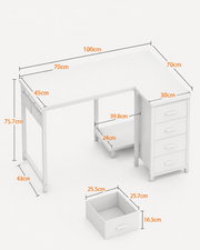 L Shaped Desk Loxevi