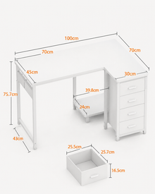 L Shaped Desk Loxevi