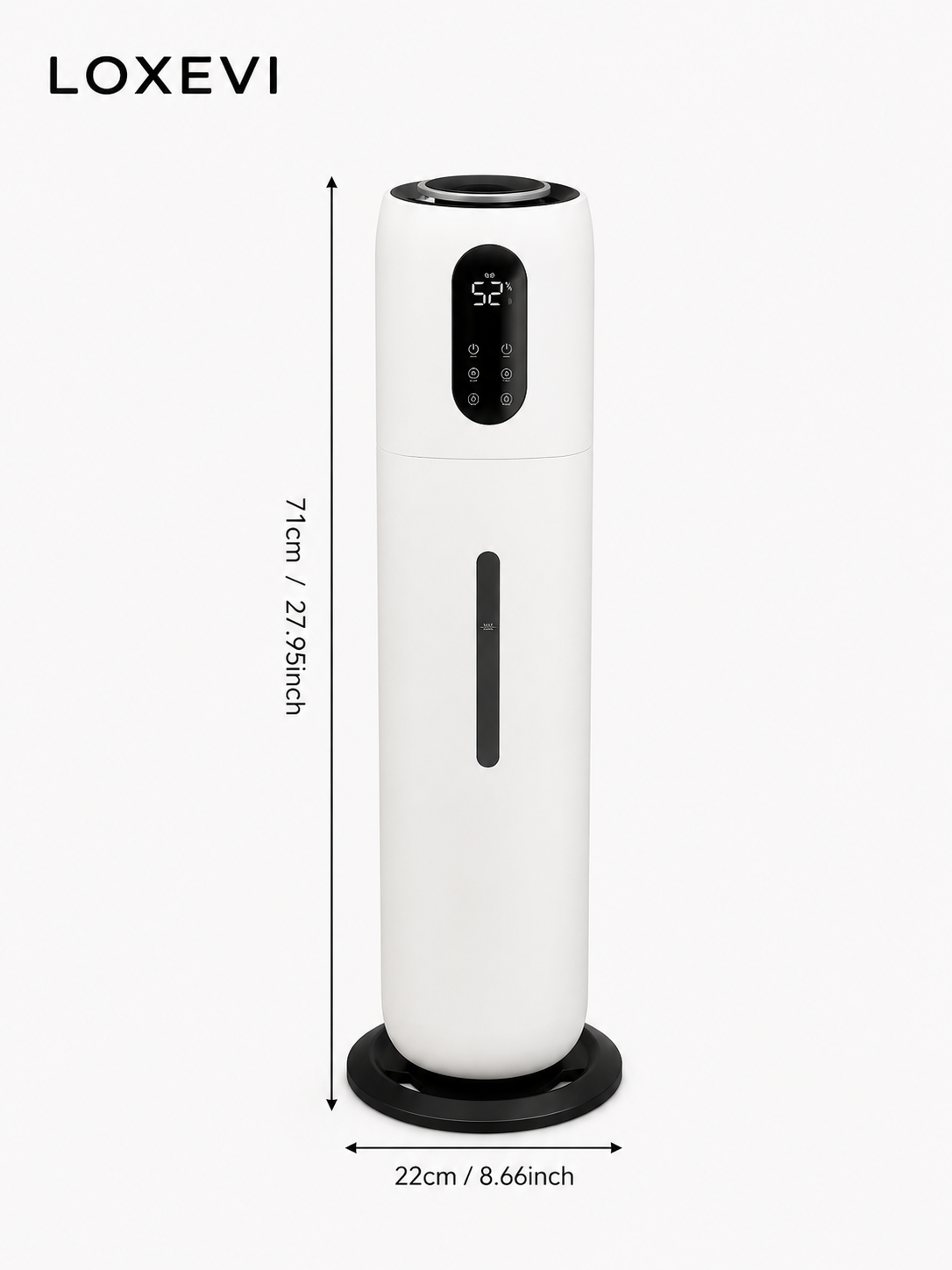 Smart Ultrasonic Humidifier Loxevi