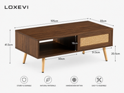 Rattan Coffee Table Loxevi