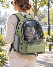 Transparent Bubble Pet Carrier Backpack with Ventilation Loxevi