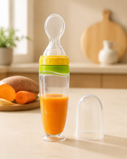 Silicone Squeeze Baby Food Feeder Loxevi