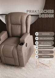 Power Lift Massage Recliner Chair Loxevi