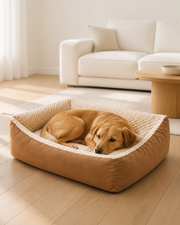Oversized Warm Plush Dog Bed Loxevi