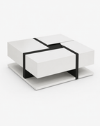 High Gloss Coffee Table Loxevi