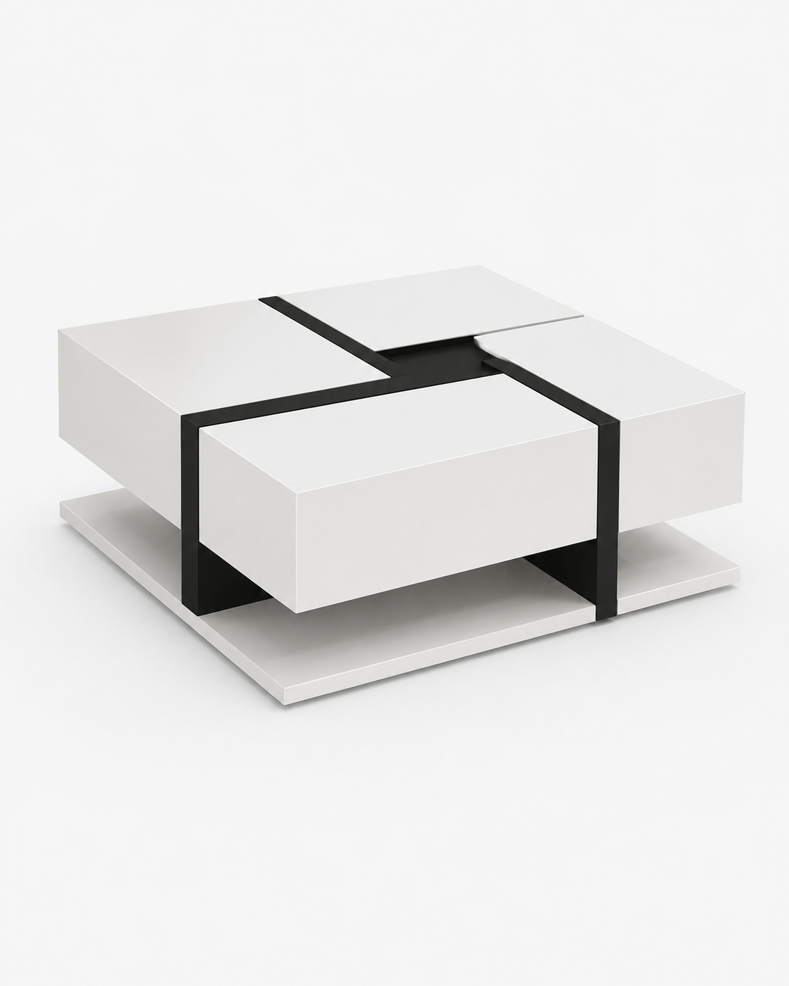 High Gloss Coffee Table Loxevi
