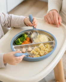 Three Piece Stainless Steel Baby Dinnerware Set Loxevi