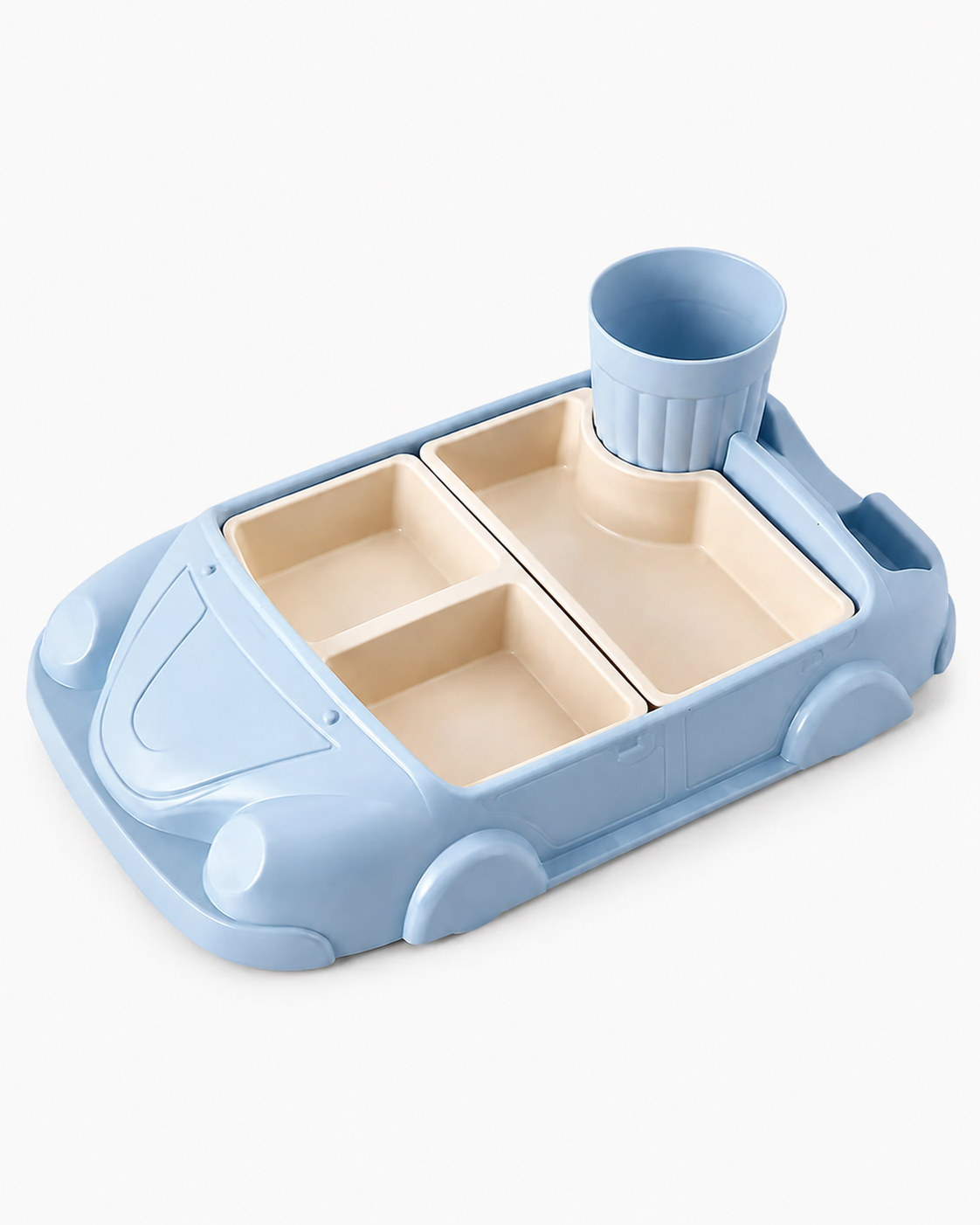 Car Shaped Kids Dinnerware Set Loxevi
