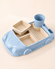 Car Shaped Kids Dinnerware Set Loxevi