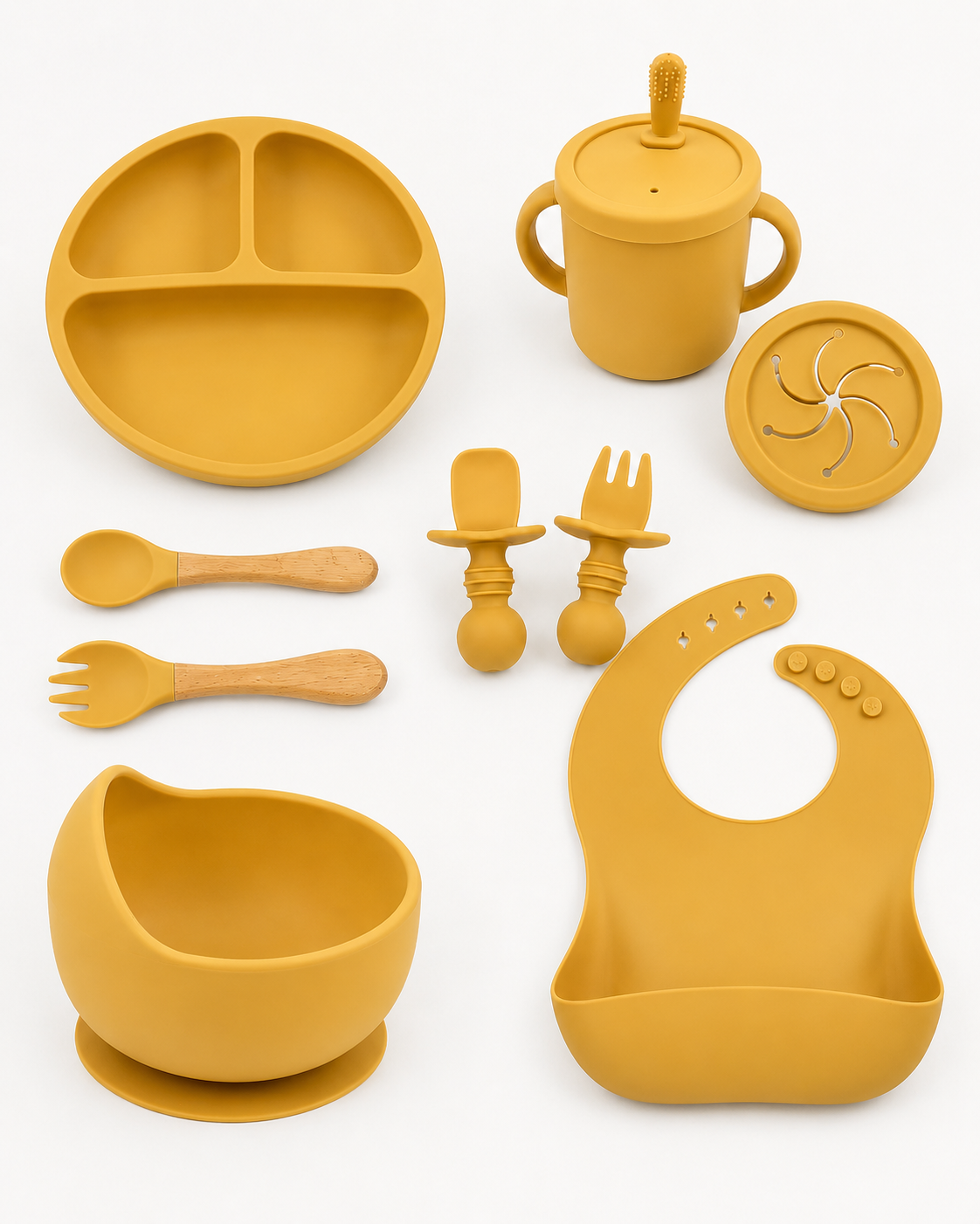 BPA Free Silicone Baby Feeding Set Loxevi
