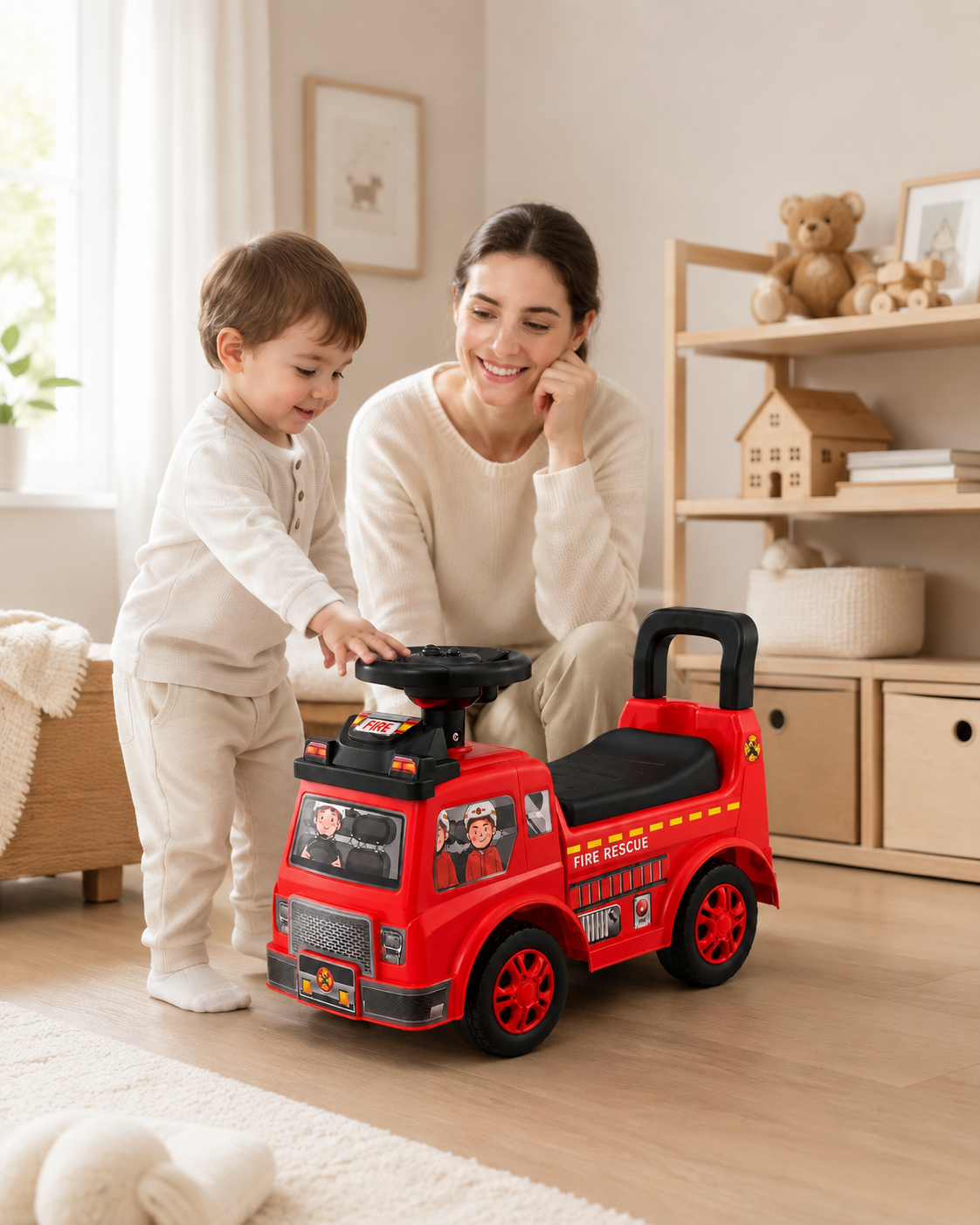 Toddler Ride On Car with Music Loxevi