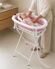 Foldable Baby Bath with Thermometer and Seat Loxevi