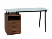 Glass Office Desk Loxevi