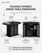 Extendable Dining Table Loxevi