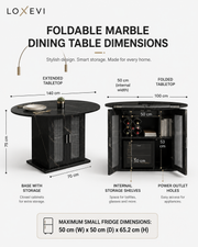 Extendable Dining Table Loxevi