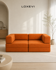 Vacuum Compressed Cord Sofa Bed Loxevi
