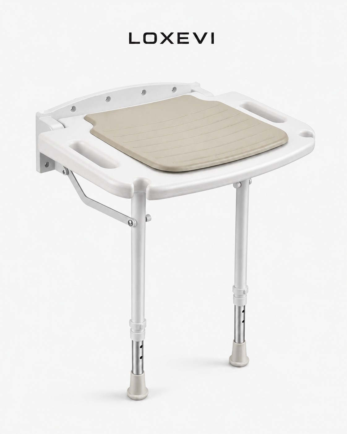 Wall Mounted Folding Shower Seat Loxevi