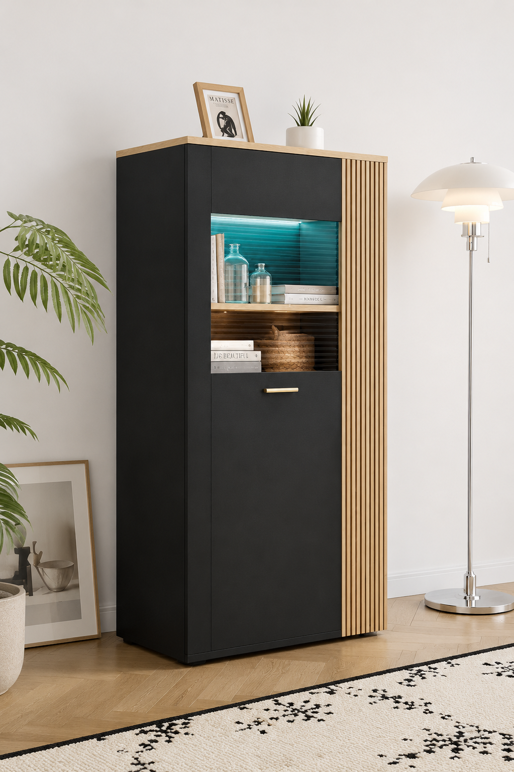 Display Storage Cabinet Loxevi