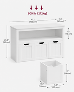 Kids Toy Storage Cabinet Loxevi