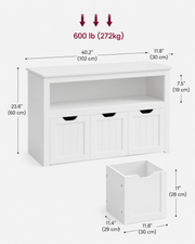 Kids Toy Storage Cabinet Loxevi