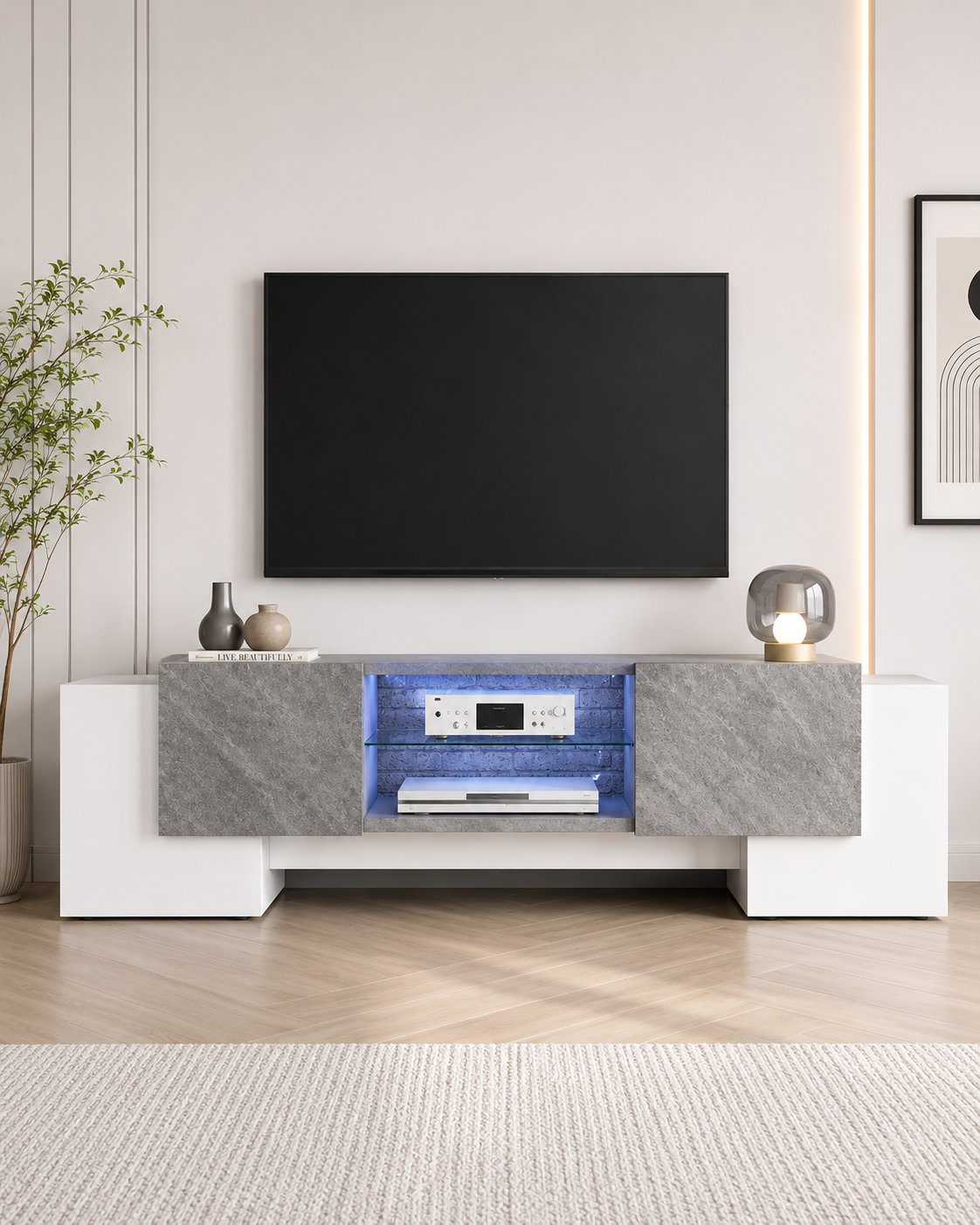 Marble TV Stand Loxevi
