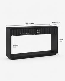 Console Table with Drawers Loxevi