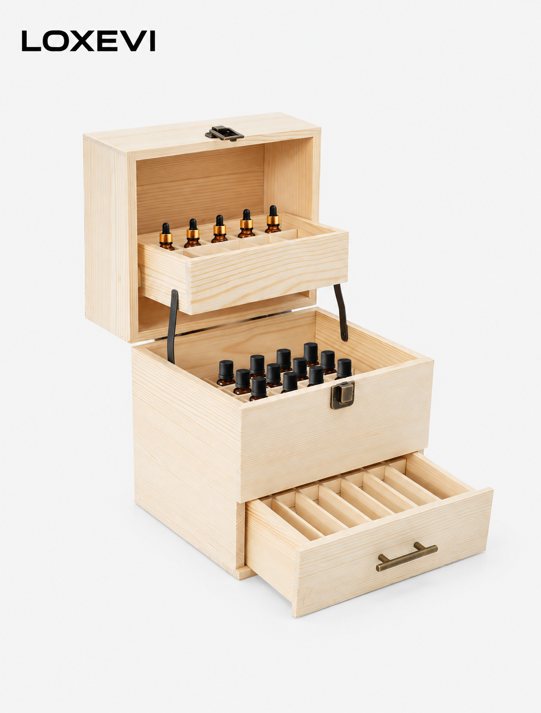 Three Tier Essential Oil Organizer Loxevi