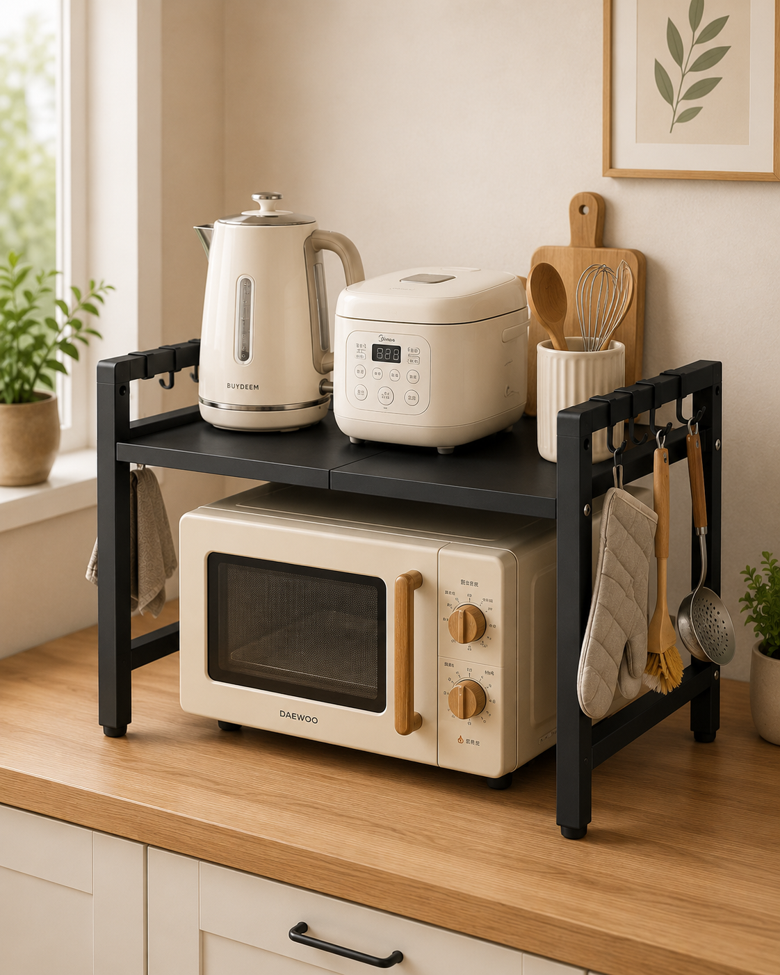 Expandable Microwave Shelf Loxevi