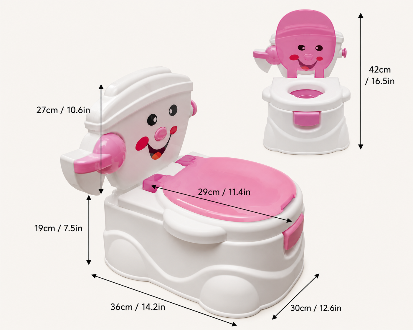 Portable Toddler Potty Training Toilet Loxevi