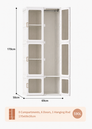 Foldable Wardrobe Closet Loxevi