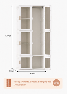 Foldable Wardrobe Closet Loxevi
