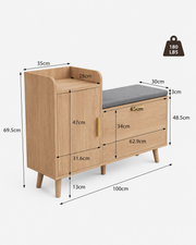 Shoe Storage Cabinet Loxevi