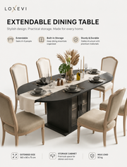 Extendable Dining Table Loxevi