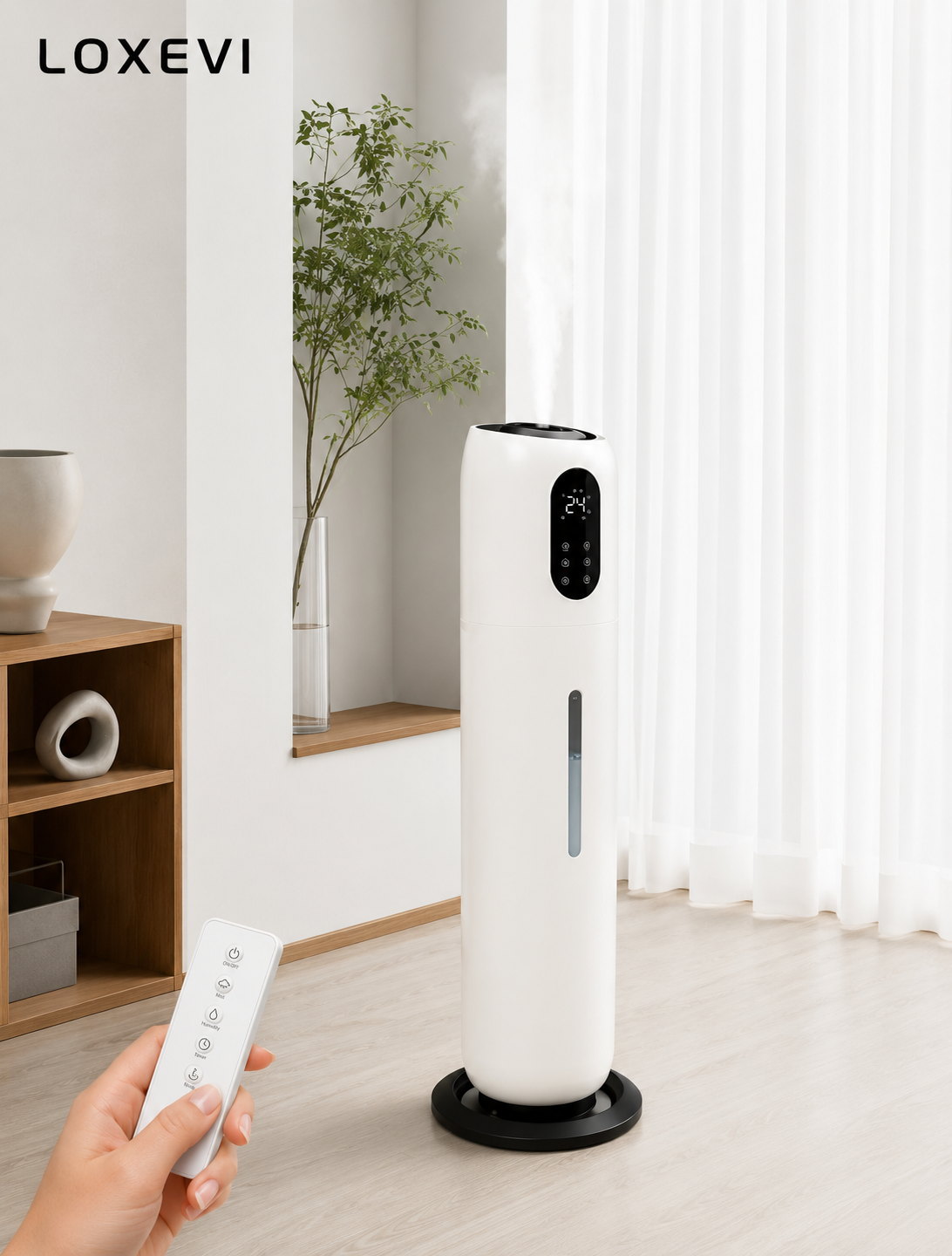 Smart Ultrasonic Humidifier Loxevi