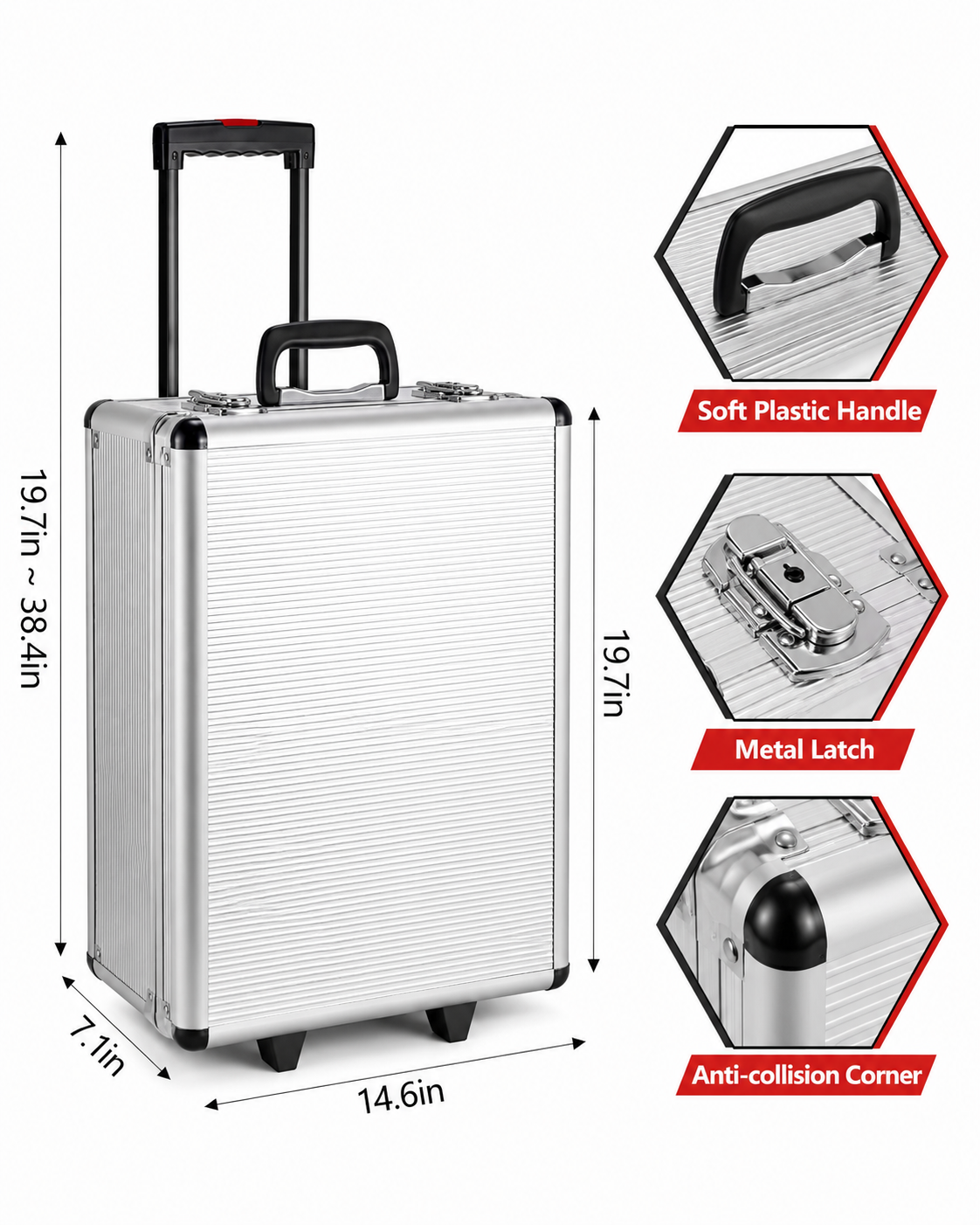 799 Piece Mechanic Tool Set with Rolling Case Loxevi