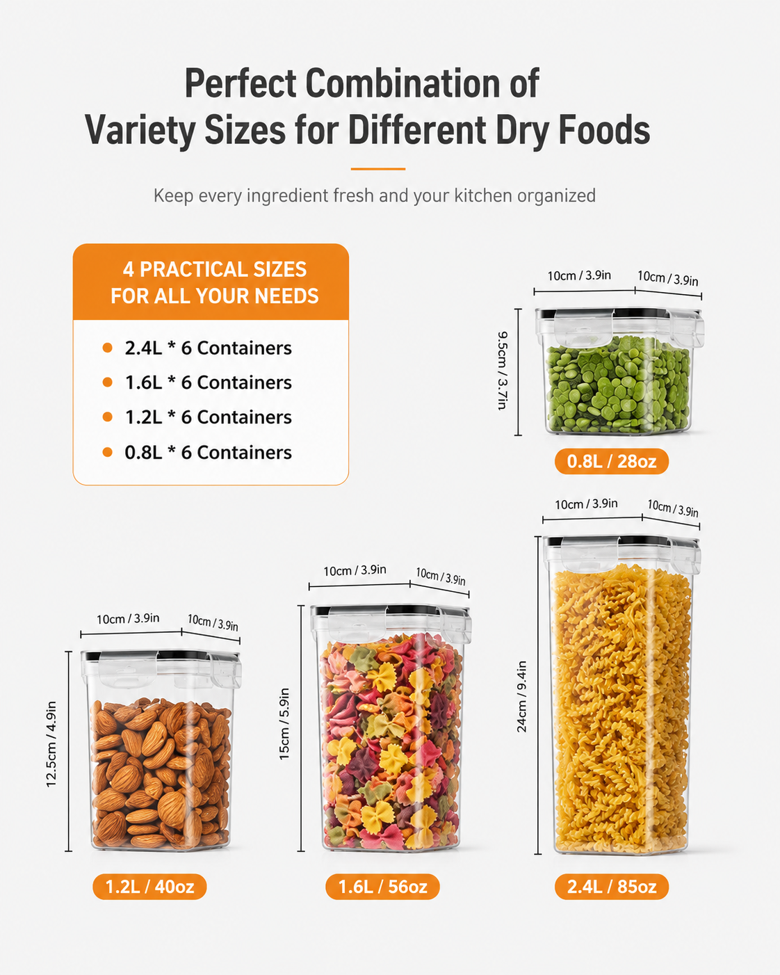 Food Storage Container Set Loxevi