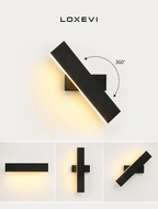 Adjustable LED Wall Light Loxevi