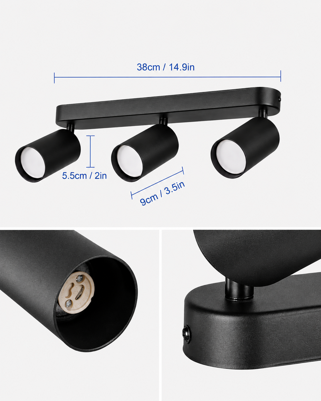 Modern GU10 LED Ceiling Spotlight Loxevi