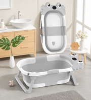 Foldable Baby Bath with Non Slip Feet Loxevi