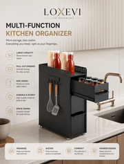 Sliding Spice Organizer Loxevi