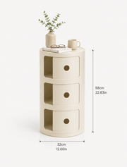 Round Nightstand Loxevi