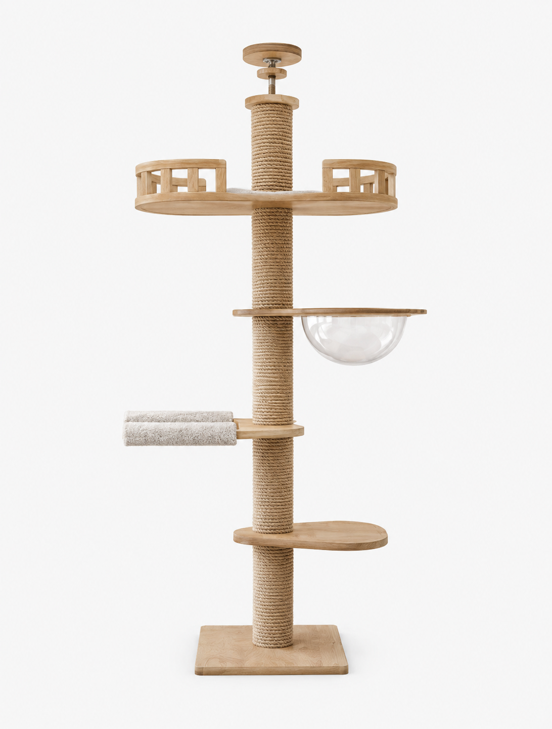 Adjustable Floor to Ceiling Cat Tree Loxevi