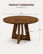 Round Dining Table Loxevi